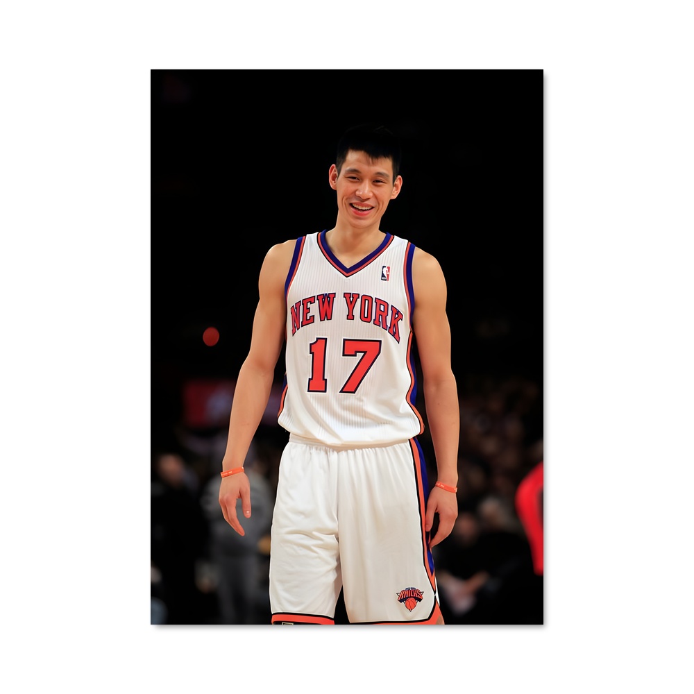 Poster Jeremy lin – affiche Basketball